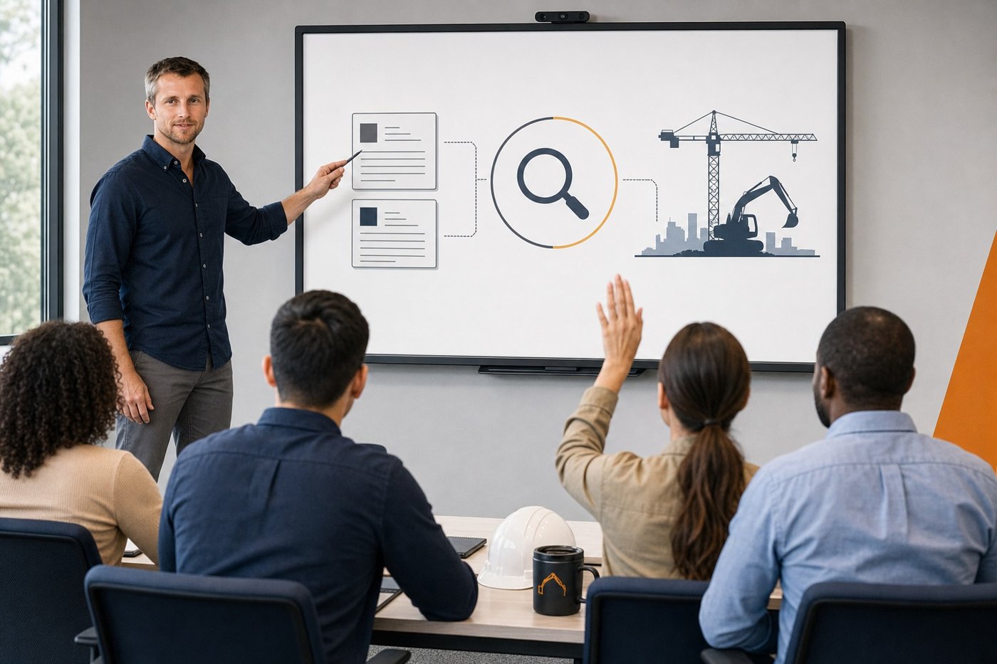 Federal Construction University coaching session on bonding