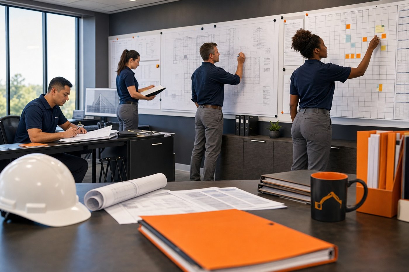 Contractor reviewing SBA 8(a) set-aside solicitation requirements