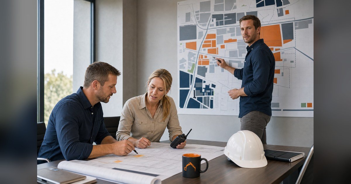 Construction contractor preparing a federal capability statement for a government buyer